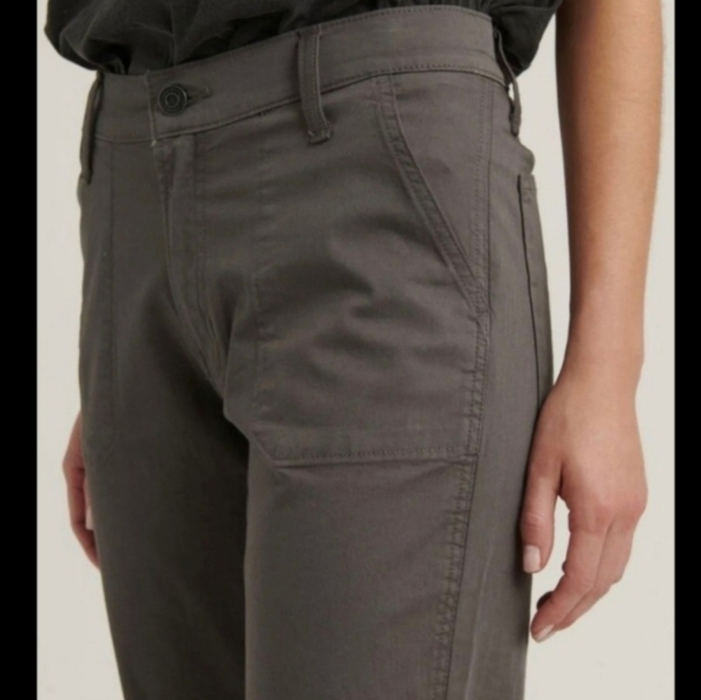 LUCKY BRAND The Cargo Straight Leg Grey Pants Size 27 - Picture 8 of 9
